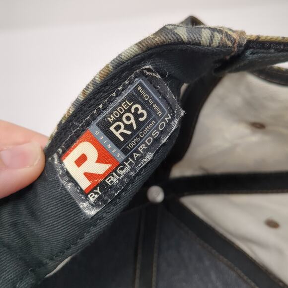 San Francisco Strapback Baseball Cap Multicolor One Size Adjustable Richardson - Picture 9 of 9